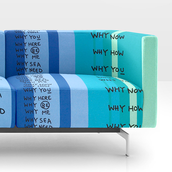 13 Collab Why Why Blue Sofa